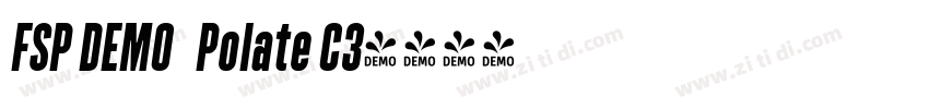 FSP DEMO   Polate C3字体转换